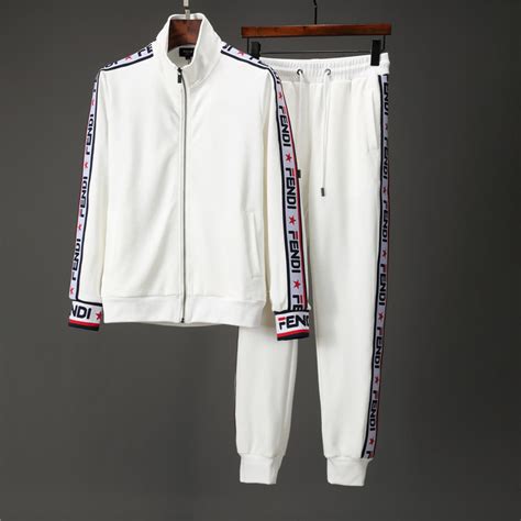 fendi tracksuit white
